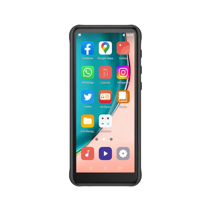 2023 RUIZU новейший полный сенсорный экран Android WIFI музыкальный плеер MP3-плеер с BT 5 0 встроенный HD mp4