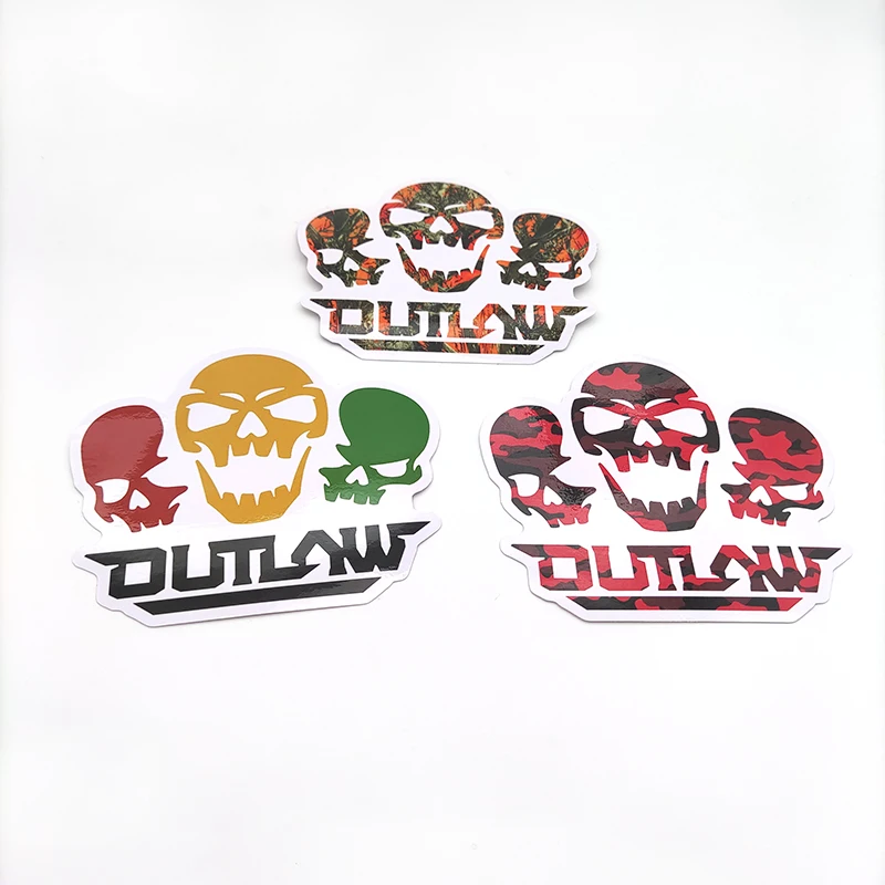 BOYUE Custom Print Durable Waterproof Vinyl Paper Decoration Hologram Bike Laptop Custom Die Cut Sticker