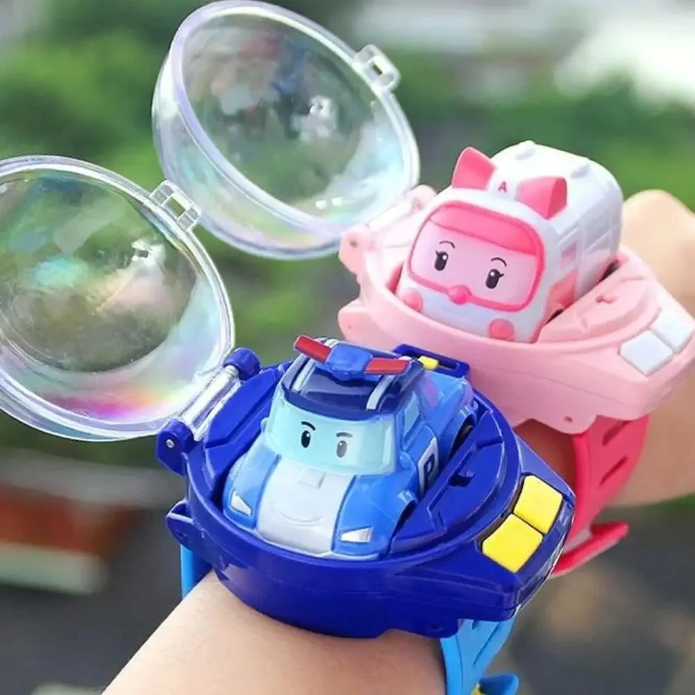 Reloj Carro Con Control Remoto Para NiÃ±as Mini Coche De Control - Main Image