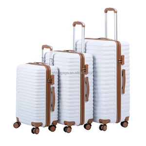 OEM Customized 3 Pieces Luggage Set ABS Travel Fashion Suitcase Set Universal Wheel Hard Shell Travel Trolley Bag Sets