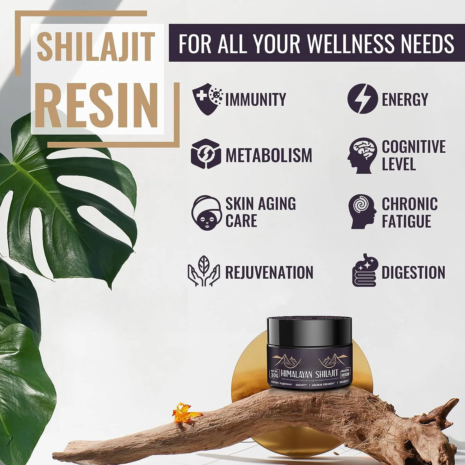Shilajit Purest Himalayan Shilajit Resin