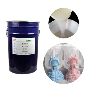 two part silicone liquid rubber rtv2 for concrete candle resin molds raw material china wholesale