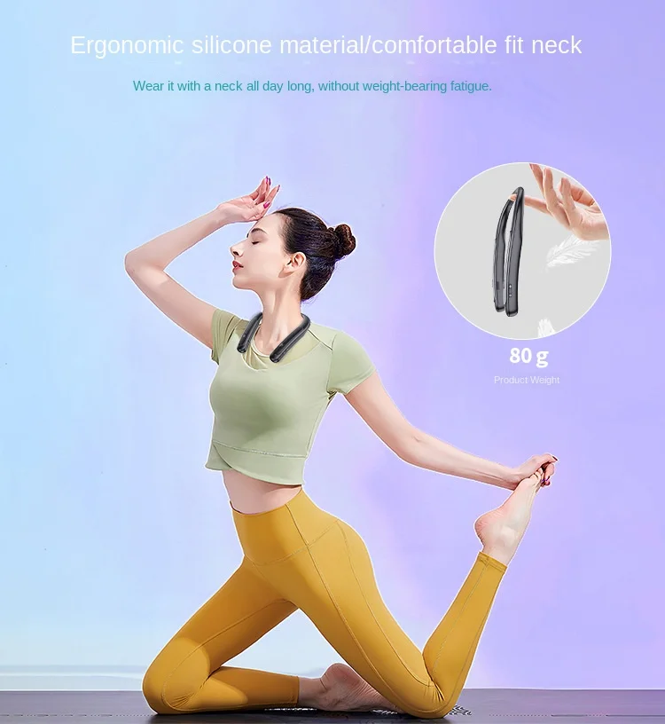 Rambotech Hot Private Model Patent Wearable Sports Neck Hanging Bluetooth Wireless Stereo Surround Stereo Sound Effect BBH-939