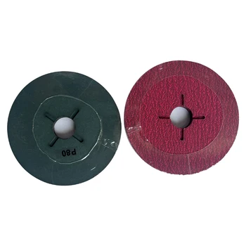 Cross red Abrasive Oxide abrasive fiber disc