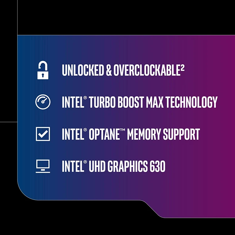 New Original Intel Core i9-9900K BOX Desktop Processor 8-Cores up to 5.0  GHz Turbo unlocked LGA1151 300 Series 95W i9 9900K CPU
