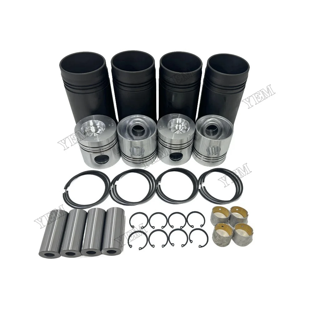Cylinder Liner Kit Compatible for Komatsu 4D105 Aftermarket Engine Parts 6