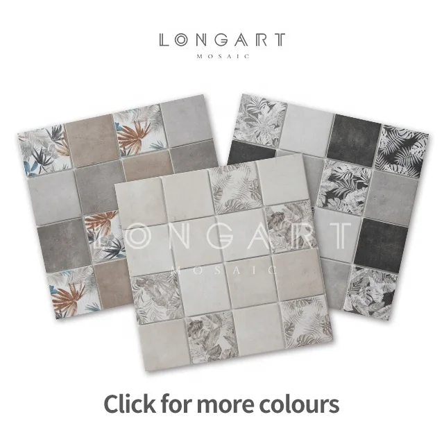 Factory Direct Sale Beautiful Patters Glass Mosaic Home Kitchen And Bathroom Wall Decorative Tiles Mosaic