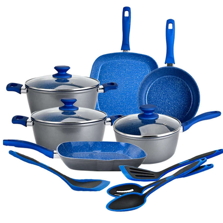 Wholesale High Quality Kitchenware Blue Nonstick - China Granite