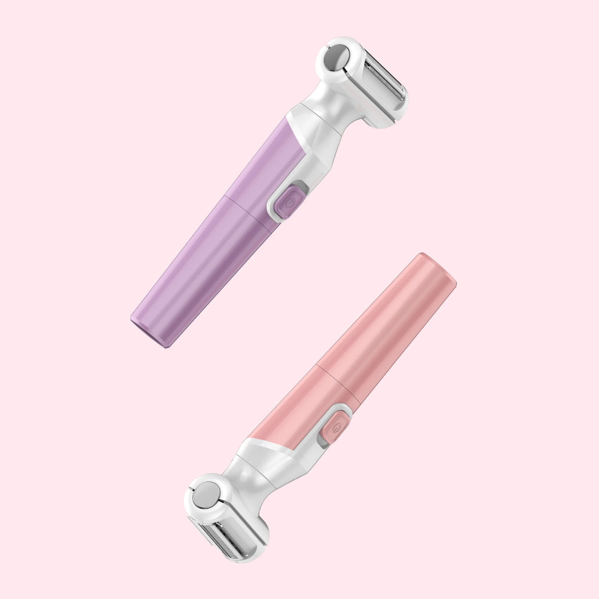 2021 new design wet dry lady  foil shaver 45 degree rotated Three Blades men facial hair trim edge norelco bikini underarm