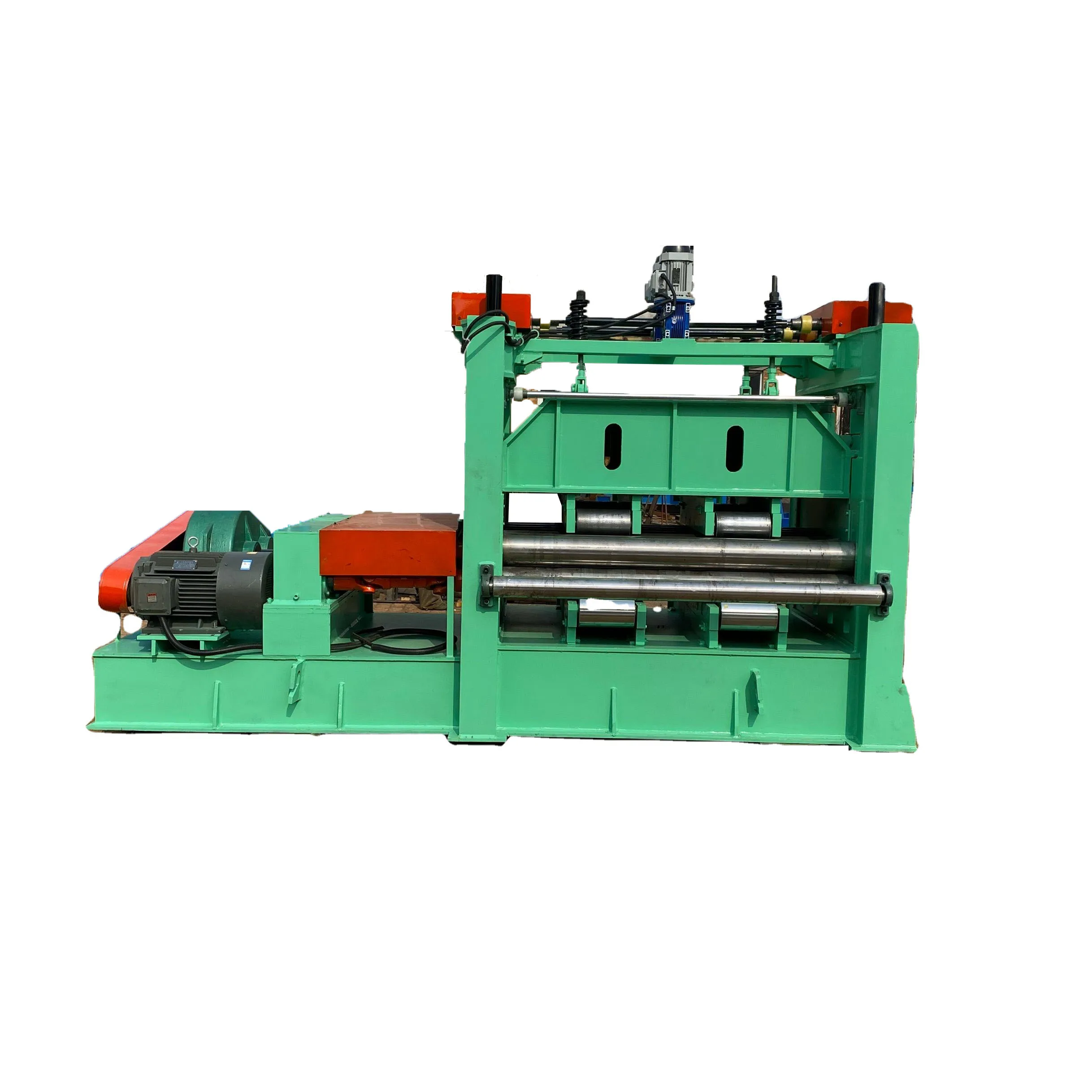 Simple metal strip coil decoiler straightener machine leveling machine suppliers for hinge hardware stamping production line