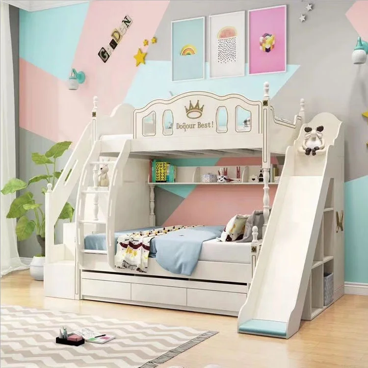 Tempat Tidur Anak Laki Laki Tempat Tidur Susun Kayu Dengan Penyimpanan Untuk Anak Laki Laki Buy Anak Anak Tempat Tidur Dengan Tangga Slide Anak Kayu Tempat Tidur Tingkat Tempat Tidur Susun Dengan Penyimpanan Product On Alibaba Com
