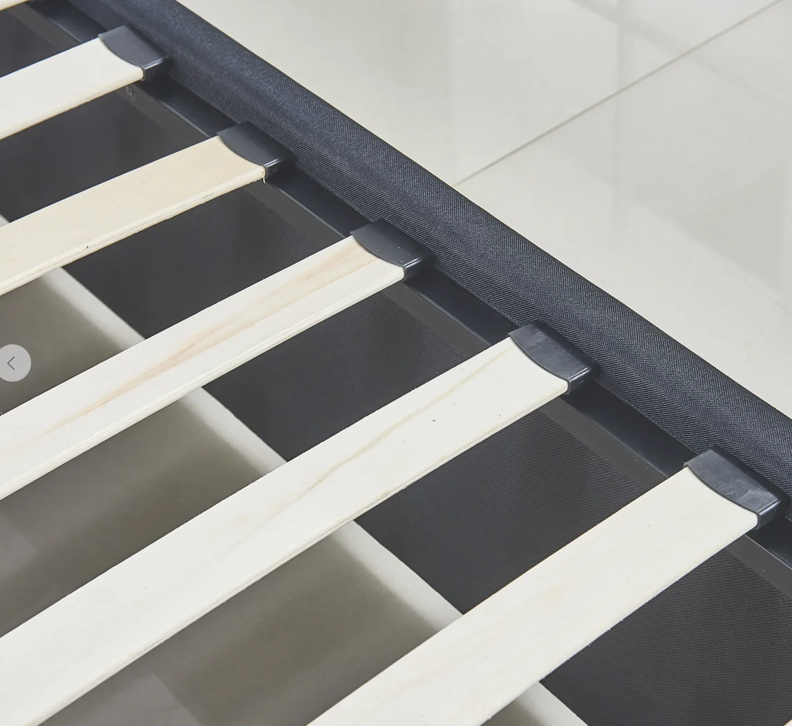 Мебель для виллы, зеленое изголовье кровати большого размера, тканевая кровать, деревянная кровать K/D, сборная кровать