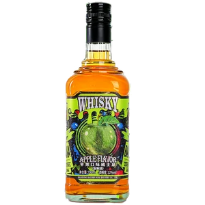 Commercial Grade 12% ABV Apple Whiskey 700ml Bottle FASTKING for Cocktail Bar Procurement Restaurant F&B Managers
