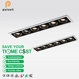 PULUOTI CE CB Certified Spot Led Encastrable High Brightness MR16 GU10 30W-60W AC85-240V Dimmable for Various Lighting Needs