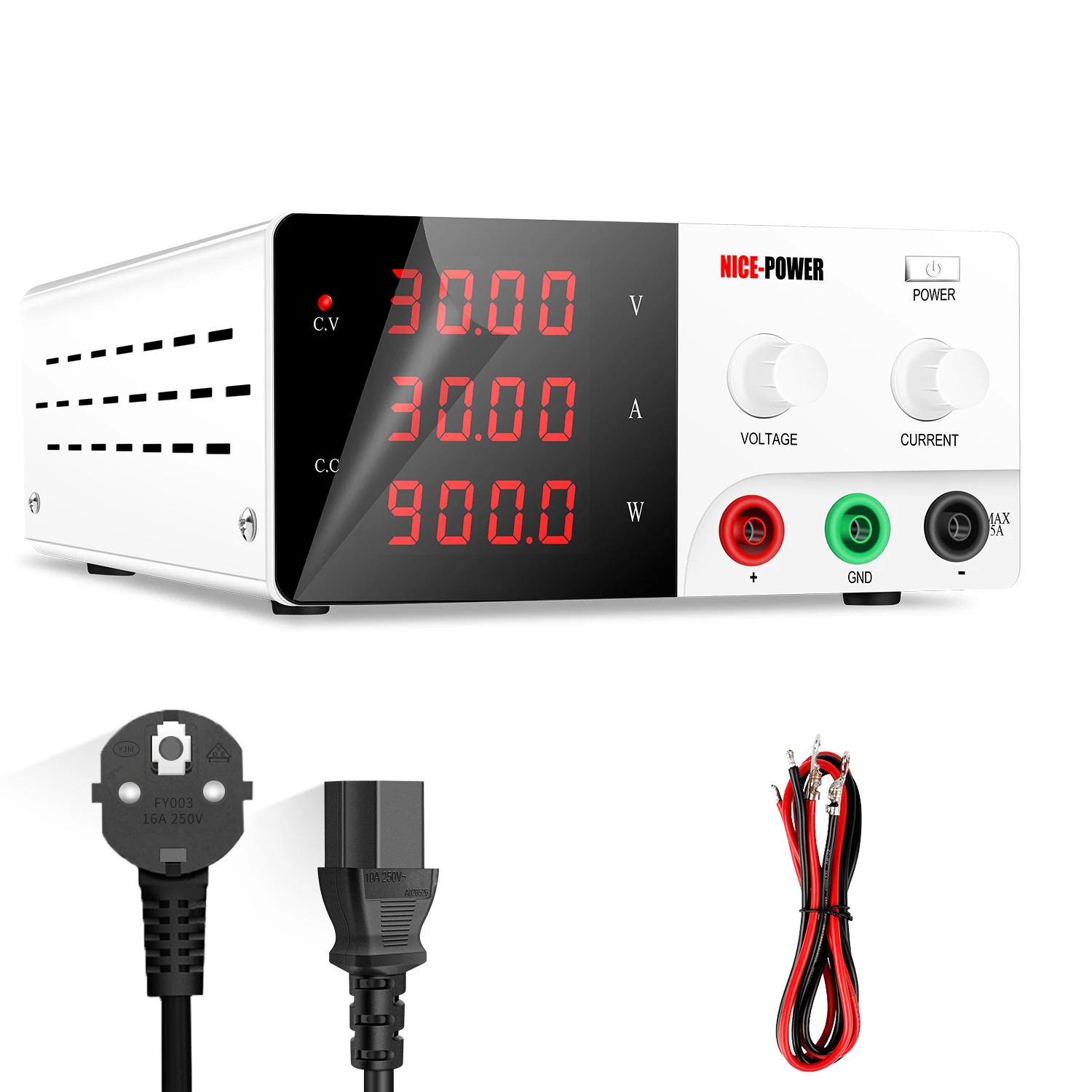 Nice-power R-sps3030 30v 30a White Lab Testing Adjustable Voltage Dc Power  Supply Mobile Repair Variable Dc Voltage Regulator - Buy Lab Testing  Adjustable Voltage Dc Power Supply,New Power Supply