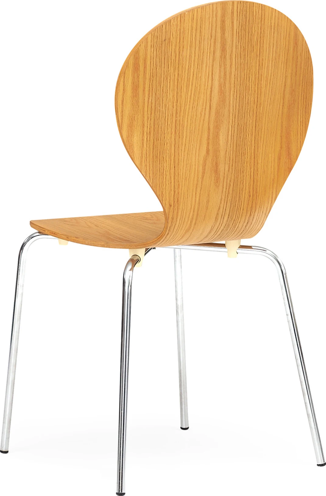 Modern Restaurant Furniture Sturdy Plastic Dining Armless Chair With