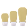 Yellow Silicone Refillable Bottle