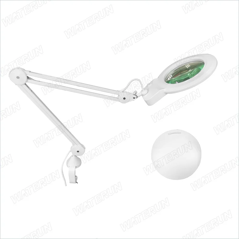 With Work Lighting Desk Magnifying Glass 127mm Led Lamp