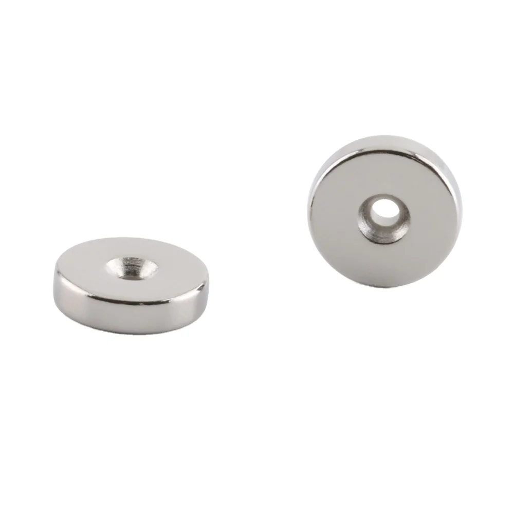 N52 Countersunk Super Strong Ring Customized Powerful Magnet Magnetic Manufacturer
