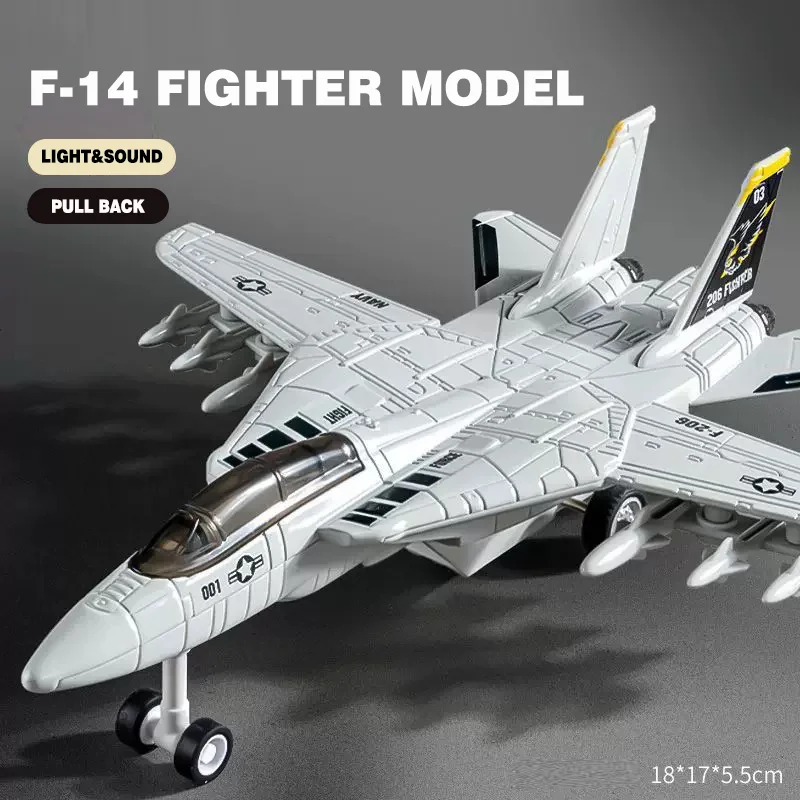 Oshhni Maquette Avion De Chasse à Assembler - Modèle De Table Décoratif - PP Robuste - Plusieurs Tailles (22 Cm) - Cadeau Anniversaire - Style E