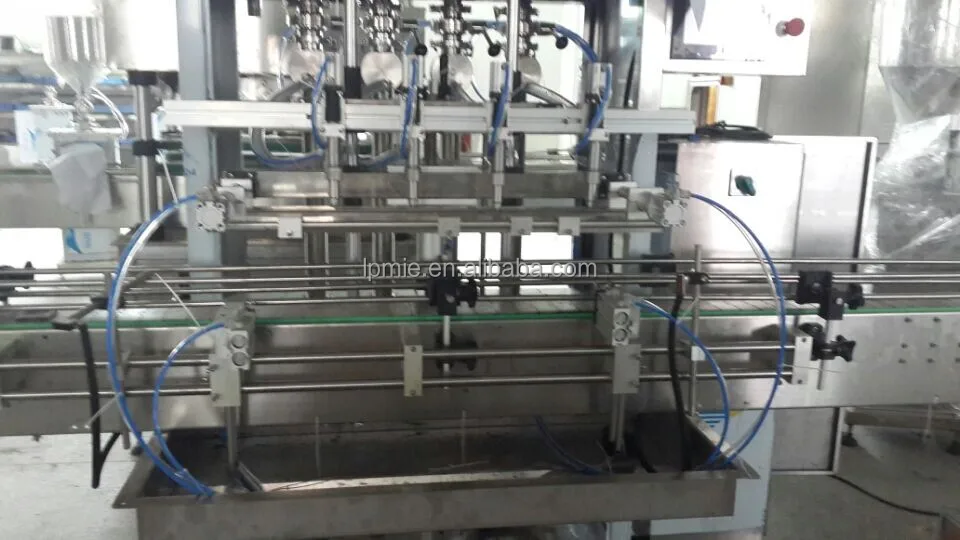 Automatic Engine Oil Liquid Small Bottle Filling and Capping Machine Production Line