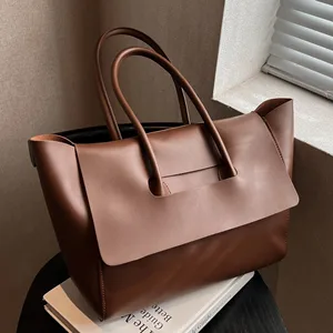Large Capacity Sac a Main Femme PU Leather Bag Women Hand Bag the Tote Bag for Women