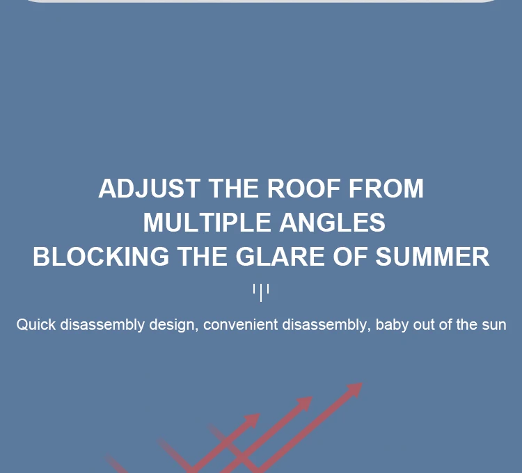 Lightweight small folding Luxury Folding baby carriage multi-functional Baby stroller