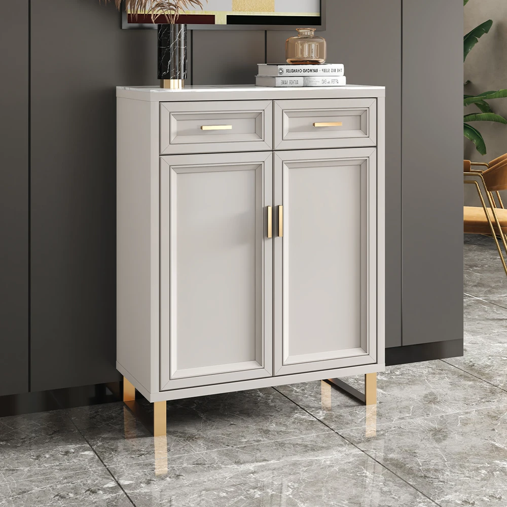 Classic Design Mdf+marble Shoe High Quality Shoe Rock