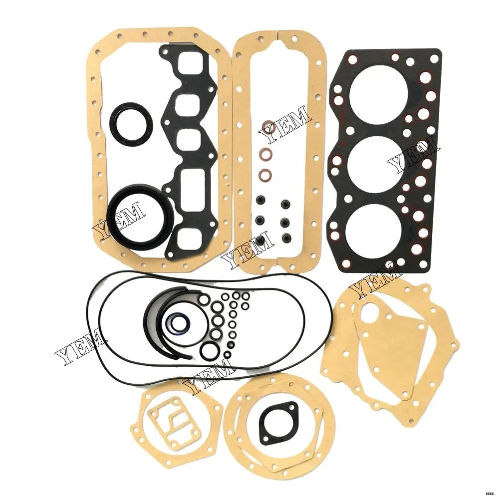 Overhaul Gasket Kit With Head Gasket For Isuzu 3AB1 Diesel Machinery Engine Parts