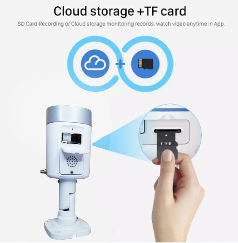 1080p Wifi Camera Smart Tuya APP Operation Metal Housing Ip66 Outdoor Waterproof Ip Camera