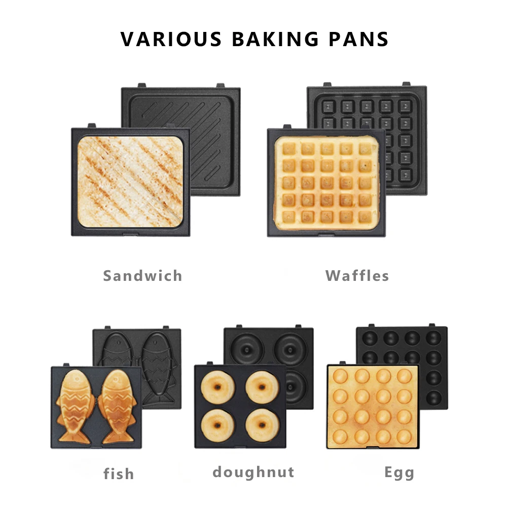 High Quality Multifunction in Cooking Breakfast Machine Set