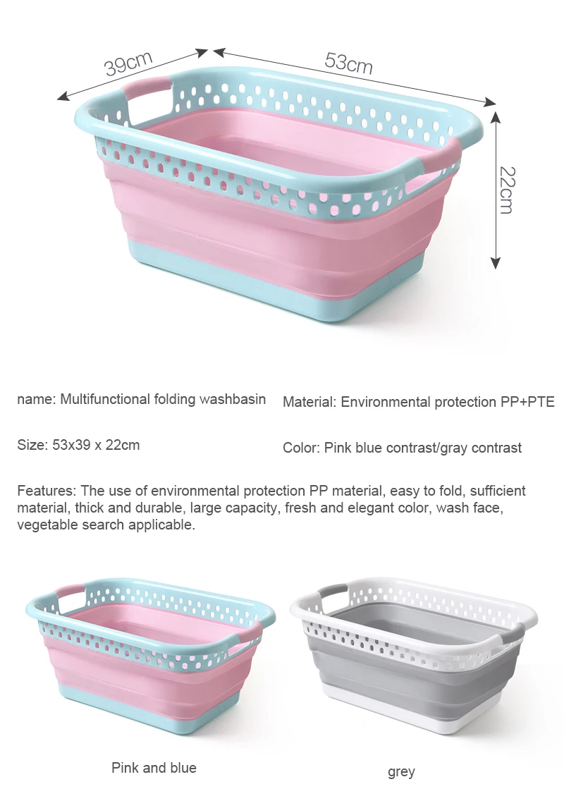 Hot Selling Product Portable Dirty Laundry Basket Container Organizer ...
