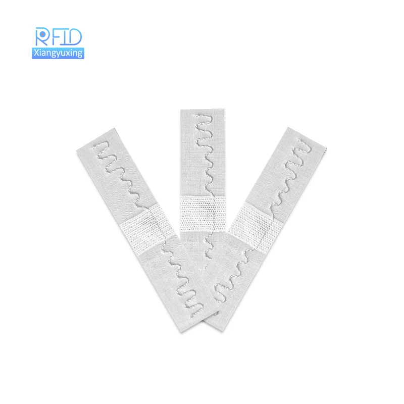 RFID Linen Tag Uniform High Temperaruter Fabric Textile Washable UHF Chip RFID Laundry Tag