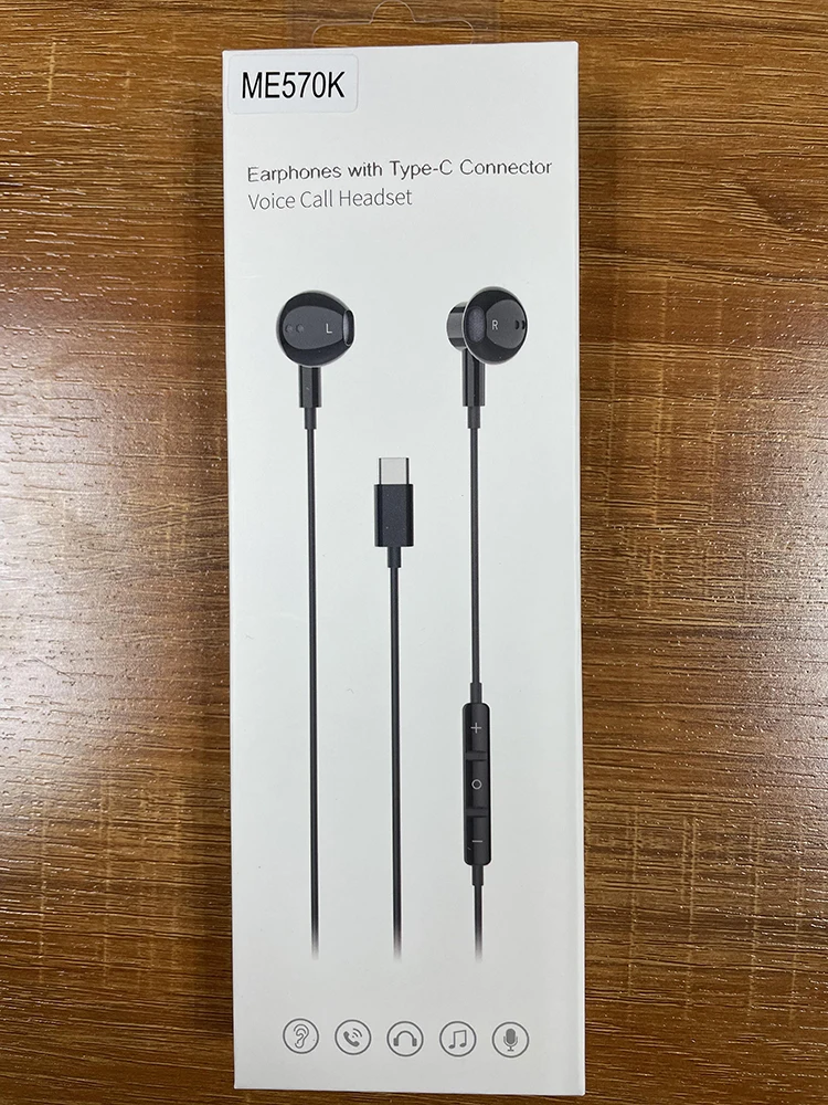 2023 Kyere Me570H Digital Resolution Hd Call Magnetic Attraction Wired Headphones for Android Phones