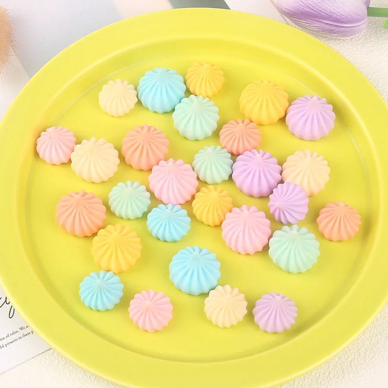 Конфеты из смолы с плоской задней стороной, кабошон, шоколадные бусины, поделки для скрапбукинга, аксессуары «сделай сам»