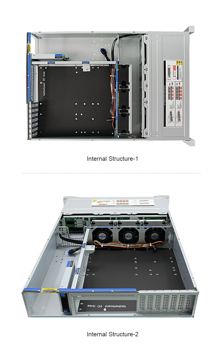 2U 12-bay Rackmount Chassis with Expander Backplane CC3X12-12S