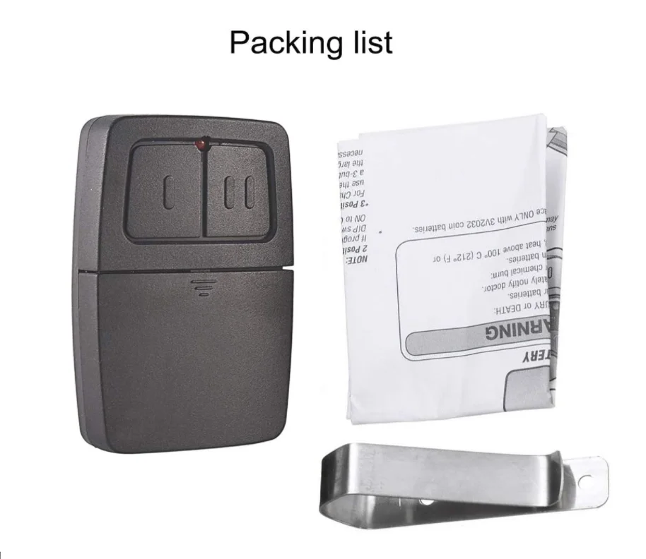 Universal Garage Door Opener Remote For Chamberlain Liftmaster