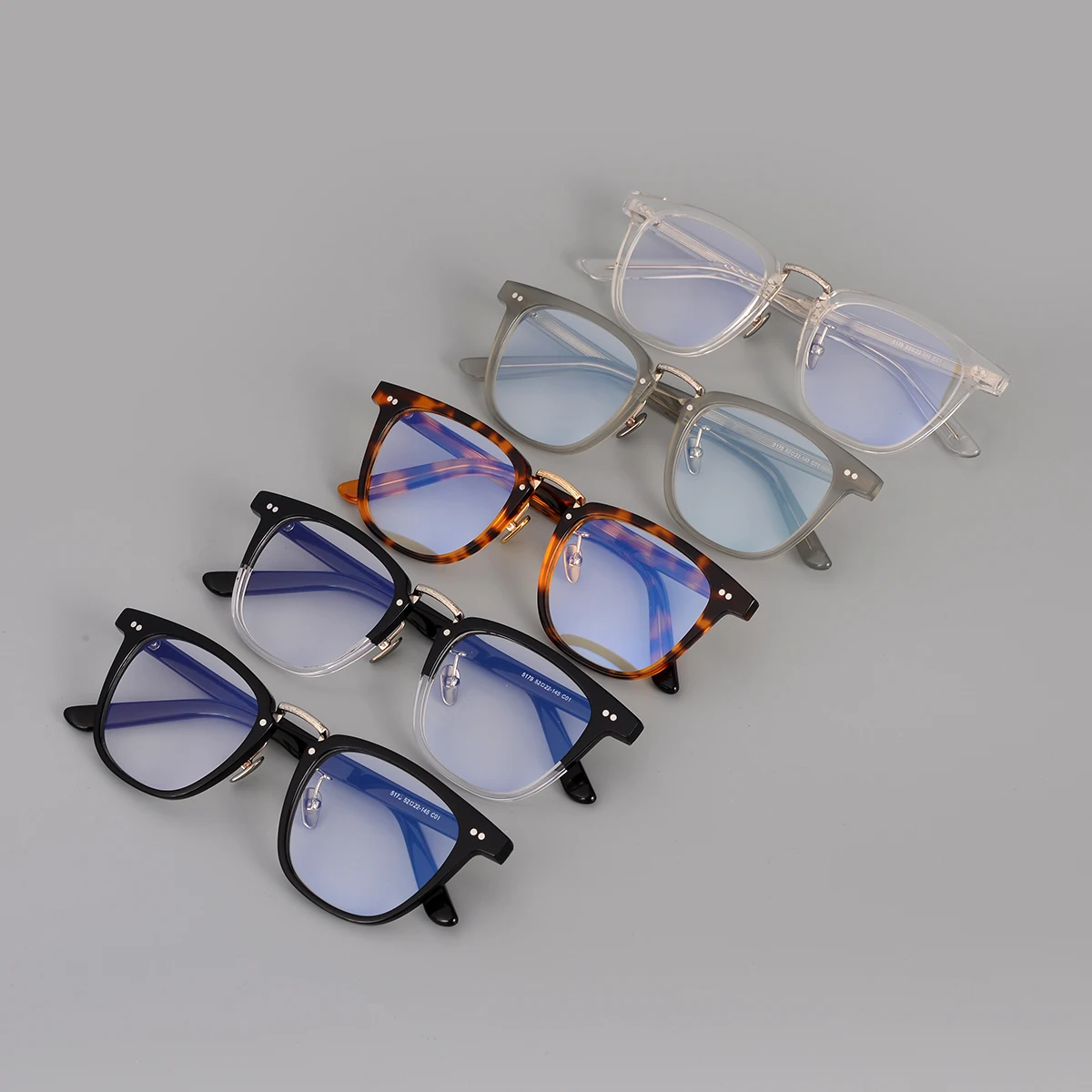 High Quality Latest Hand Made Acetate Eyeglasses Frames Brand Optical Frame Eyeglasses