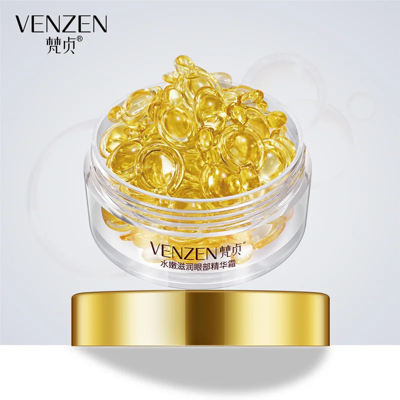 Chinses Supplier Removes Dark Circles Eye Serum Moisturizing Anti-wrinkle Eye Seeence Capsule Serum