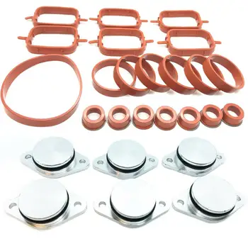 Car Accessories Intake manifold repair kit SWIRL FLAP BUNGS WITH GASKETS for BMWs 11612246949 6*22 mm  6*32 mm 4*32 mm 4*22 mm