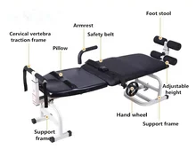 Home body stretcher lumbar disc retractor multifunctional cervical and lumbar traction stretcher