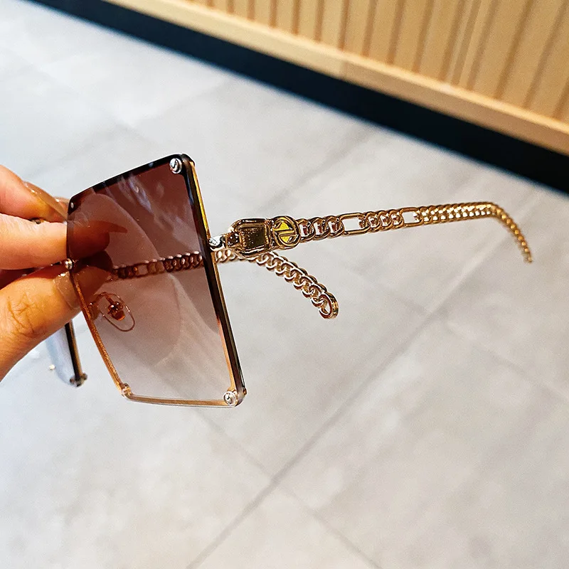 2022 Designer Oversized Sunglasses Frame For Women,Square Sunglasses