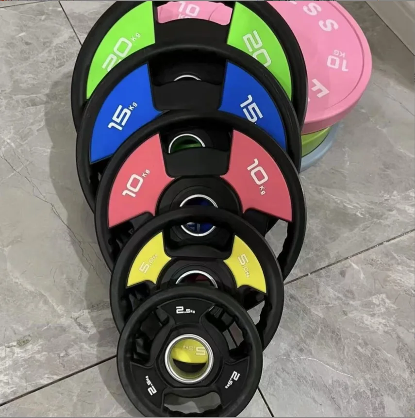 Barbell plates application