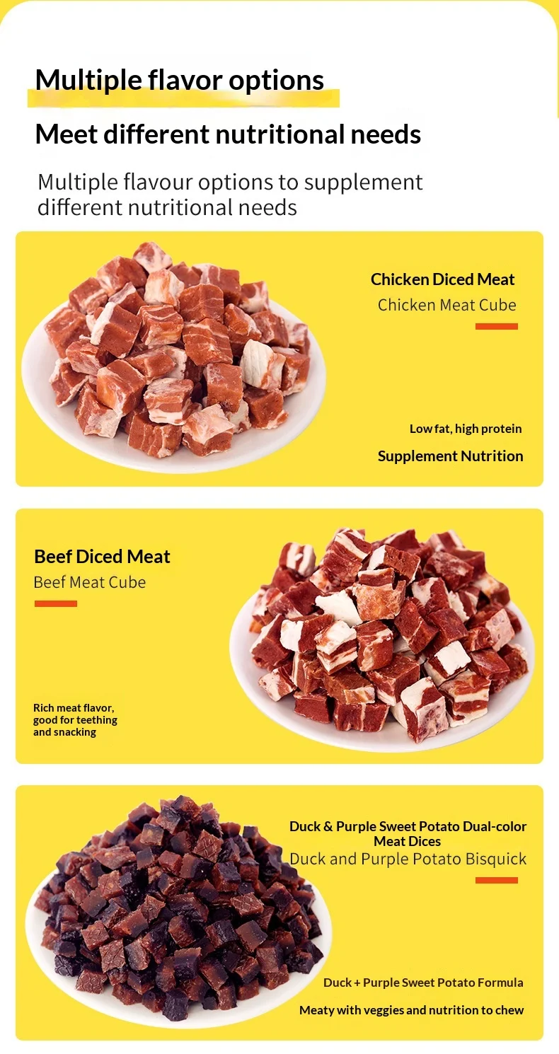 beef grain free training reward freeze dried pet food snacks-1