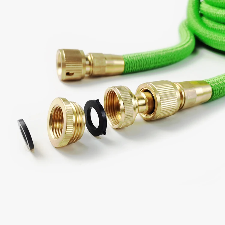10 Function Nozzle 50FT 100ft Flexible Car Wash Garden Retractable Expandable Magic Water Hose