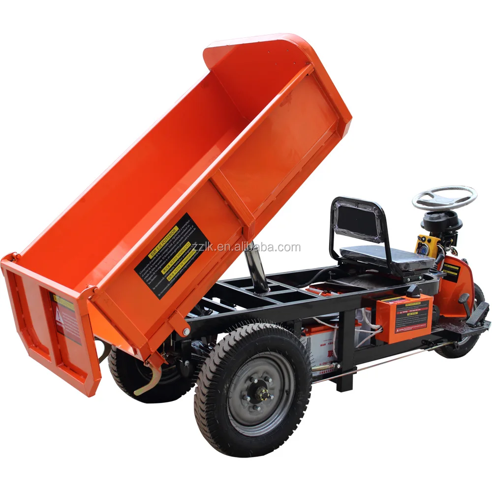 Eixo de Transmissão para Triciclo Elétrico, Bicicleta de Carga/Mini Dumper  500 Kg, Triciclo de Carga Usado em Mineração