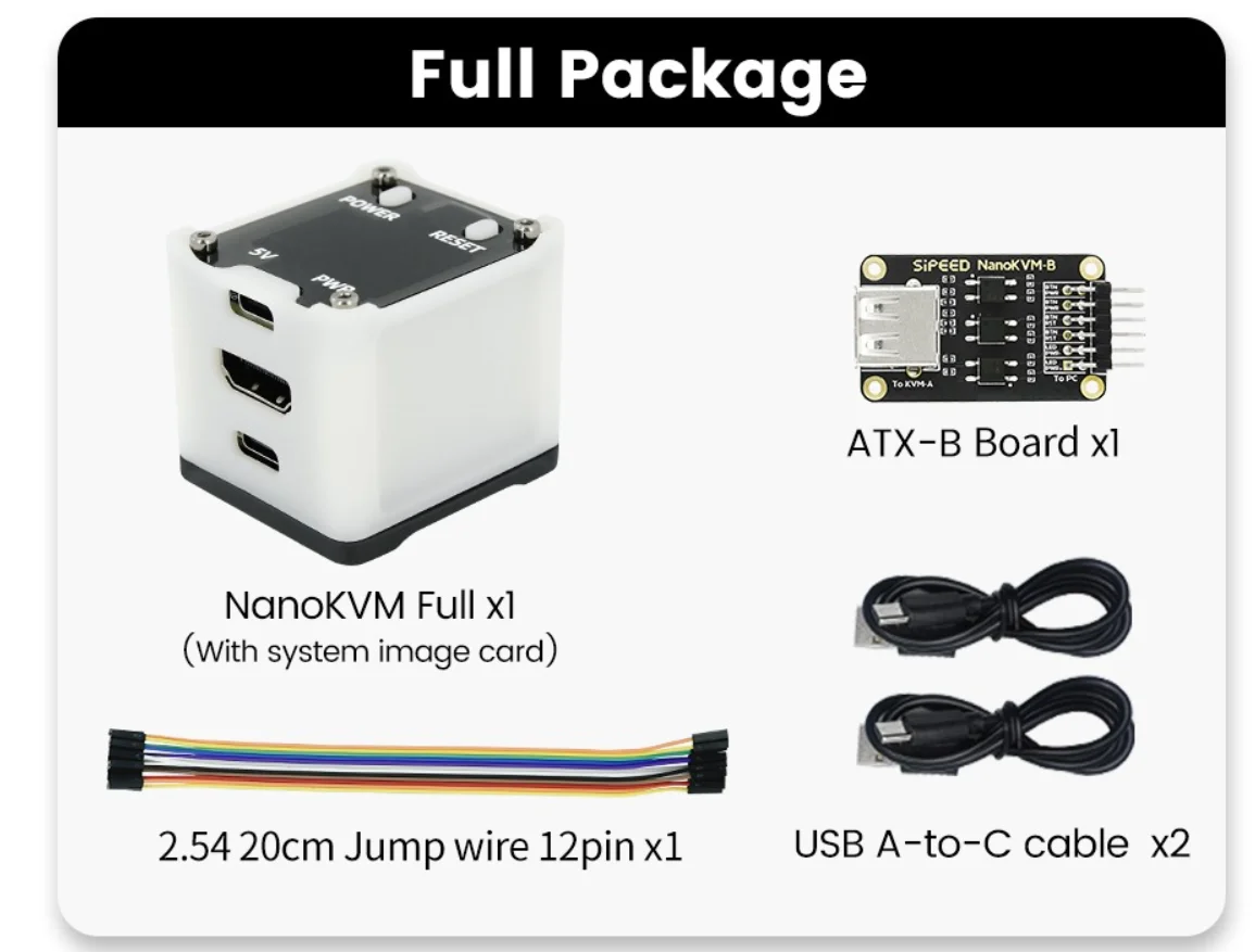 Sipeed NanoKVM PiKVMミニリモートコントロール操作と