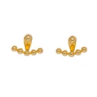 Earings Jewelry Bead Earrings Earrings Womens Trendy Ball Earings Stud Women Beaded Temperament India Jewelry Round Bead Earrings