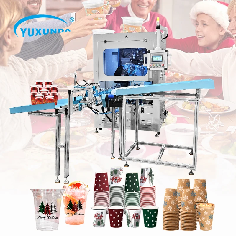 Yuxunda Digital Printing Direct to Cup Printing Machine for Cups Printer Price Color Offset Cup Logo Print Machine