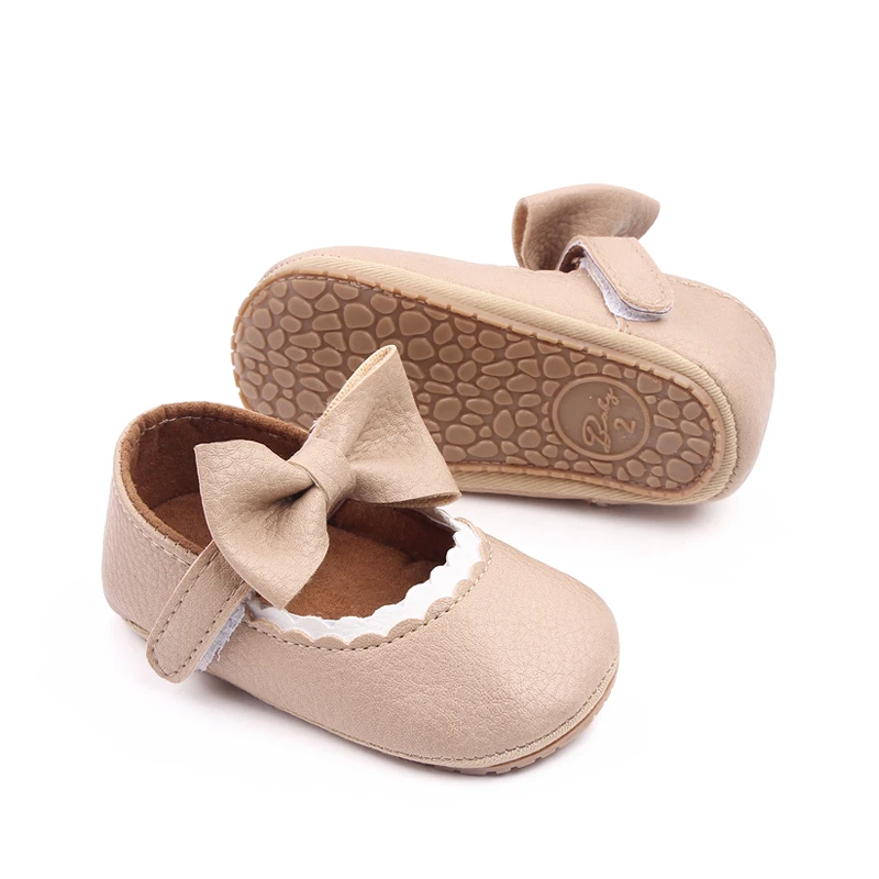 Hot Selling Soft PU Leather Baby Girl Shoes Customized OEM/ODM 2025 factory